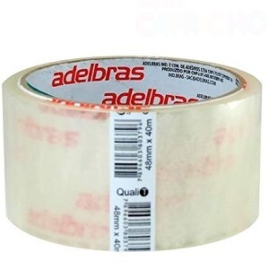 FITA ADESIVA P/ EMPACOTAMENTO 48MMX40M