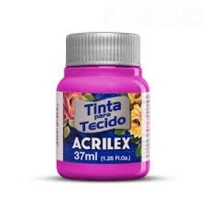 TINTA TECIDO 37ML MAGENTA ACRILEX