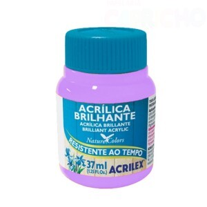 TINTA ACRILICA BRILHANTE 37ML LILAS ACRILEX