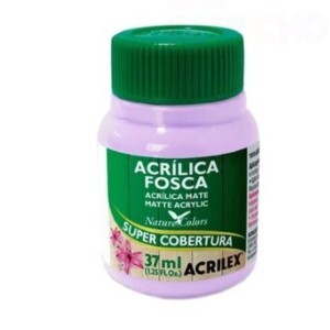 TINTA ACRILICA FOSCA 37ML LILAS ACRILEX