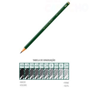 LAPIS 9000 4B FABER CASTELL