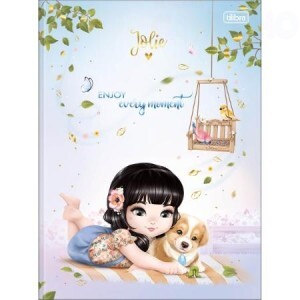 CADERNO 1/4 BROCHURA 80FOLHAS JOLIE