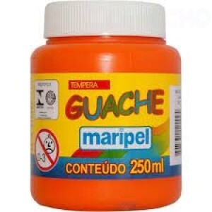 TINTA GUACHE 250ML LARANJA
