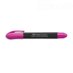 MARCA TEXTO GEL SUPERSOFT FABER CASTELL ROSA
