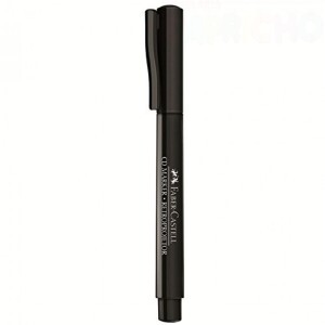 MARCADOR RETRO PROJETOR PRETO FABER CASTELL
