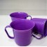 CANECA DE PLASTICO ROXO 300ML