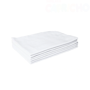 FLANELA BRANCA 26X46CM