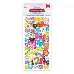 CARTELAS DE ADESIVOS 10X24CM-ENCANTO