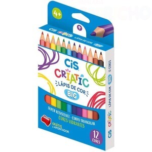 LAPIS COR CIS CRIATIC JUMBO C/12