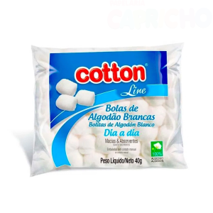 algodão, bola, branco