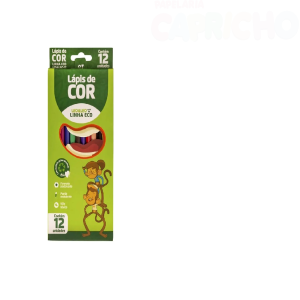 LAPIS 12 CORES RESINA SEXTAVADO FLEX ECOLOGICO UND LEOELEO